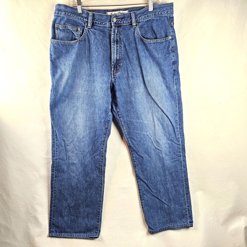 Indigo Palms Tommy Bahama Jeans Mens 37x28 Blue Classic Fit Denim Altered Hemmed